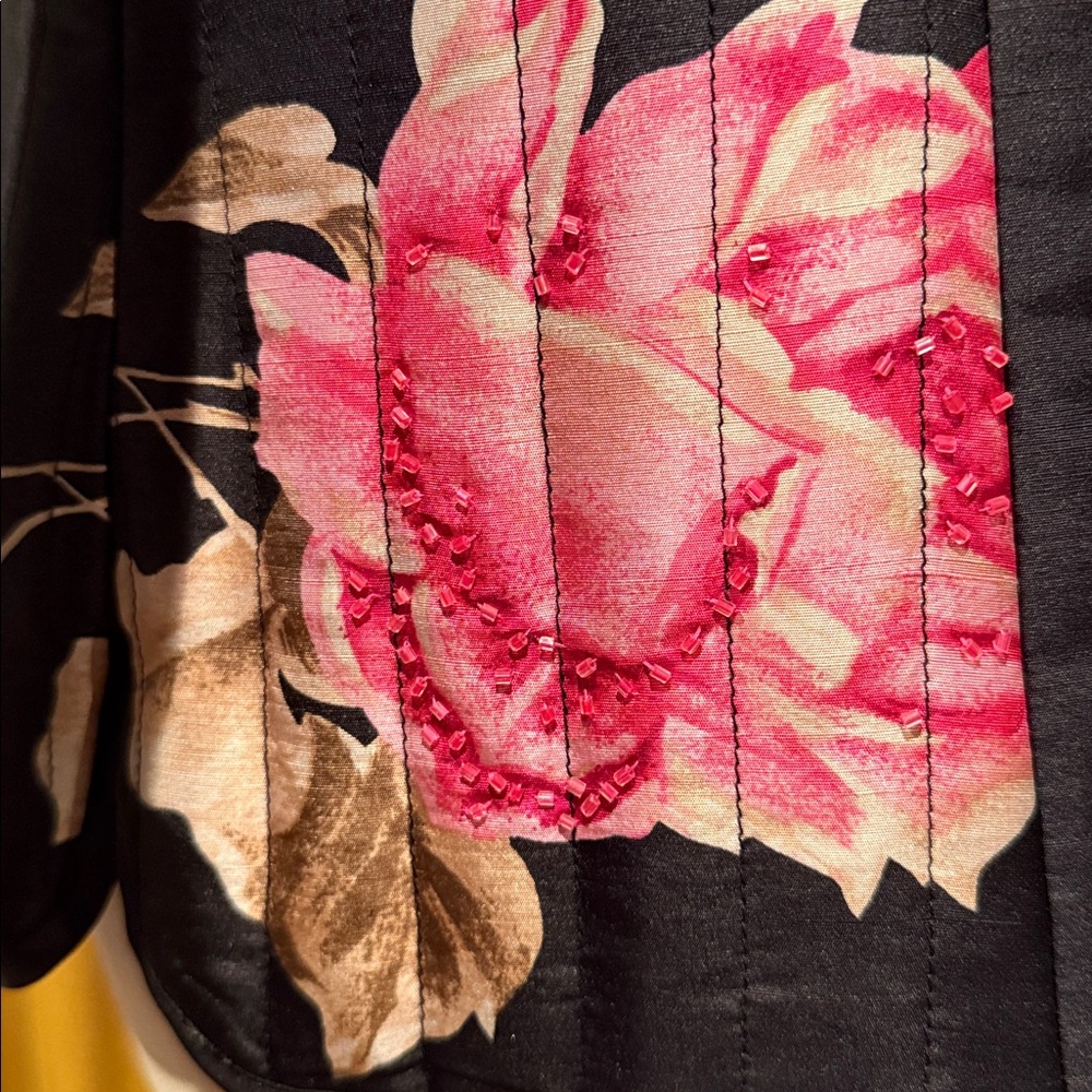 Carole Little Roses Blazer - Picture 2 of 5